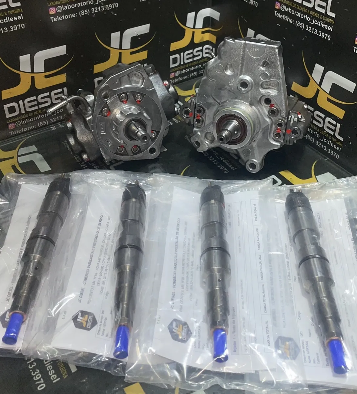 Serviço de injeção diesel