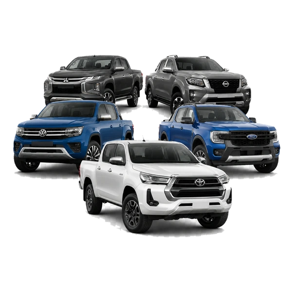 Caminhonetes diesel atendidas pela JC Diesel: Hilux, Ranger, S10, Amarok, Frontier e L200